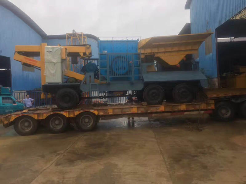 移動顎式破碎站 移動顎式破碎站