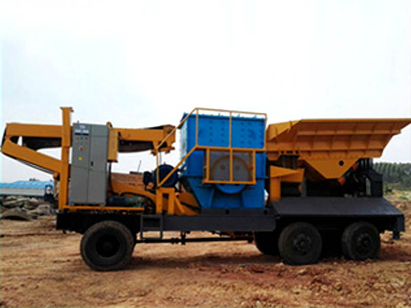輪胎式移動(dòng)破碎站 輪胎式移動(dòng)破碎站