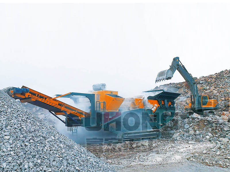 履帶移動反擊式破碎站 履帶移動反擊式破碎站