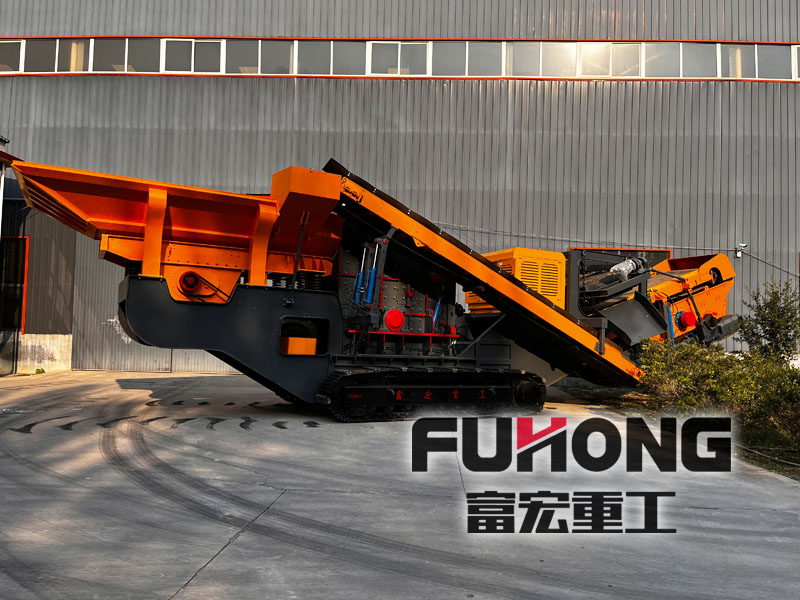 建筑垃圾移動破碎站 建筑垃圾移動破碎站