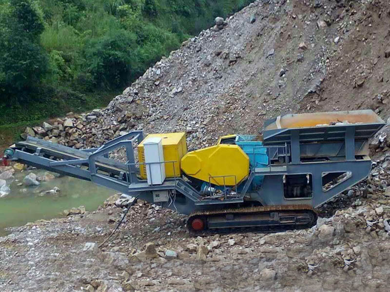 移動石子破碎機 移動石子破碎機